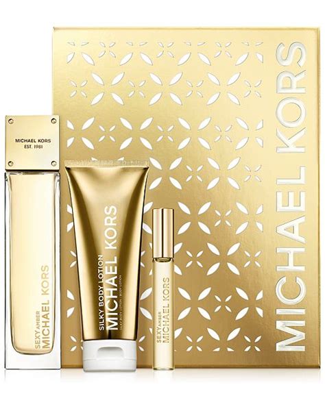 sexy amber michael kors gift set|Sexy Amber 3.